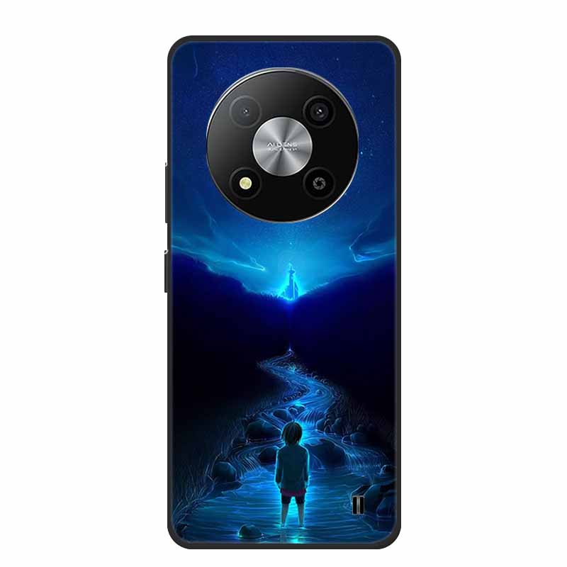 Phone Case For ZTE Blade A73 5G Back Cover Case Black Silicone Shockpoof Soft Funda For ZTE Blade A73 5G Case A 73 6.52" Coque