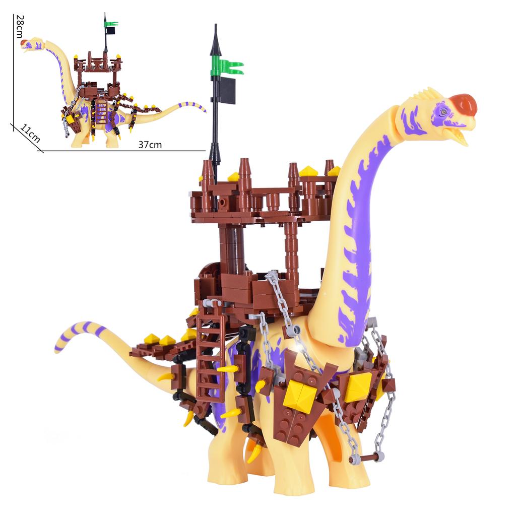 MOC Мир Юрского периода Титанозавр Сиденье Конструктор Динозавр Кирпичики Тираннозавр Индоминус I-Rex Собери Игрушку Для Детей