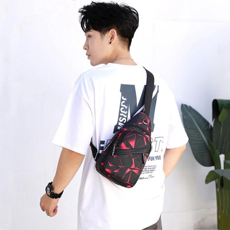 Мужская модная сумка-мессенджер, легкая спортивная сумка для отдыха, повседневная, простая, большая вместимость, мужские сумки