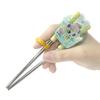 Leburn Domestic Baby Сладкие и кислые палочки для еды Tiniping Двуручные корректирующие палочки для еды Posil Ping, популярный персонаж в Корее