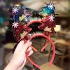 Hair Accessories Antlers Reindeer Headwear Xmas Hairband Christmas Headbands Christmas Decorations