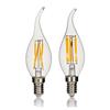 E14 4W Retro Edison Led Filament Bulb Lamp Ac180-240V Light Glass Bulb New