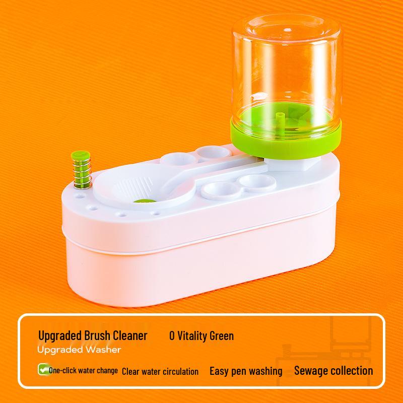 Цифровой очиститель и промыватель кистей для масляной живописи для кистей для краски, каллиграфии и акварели