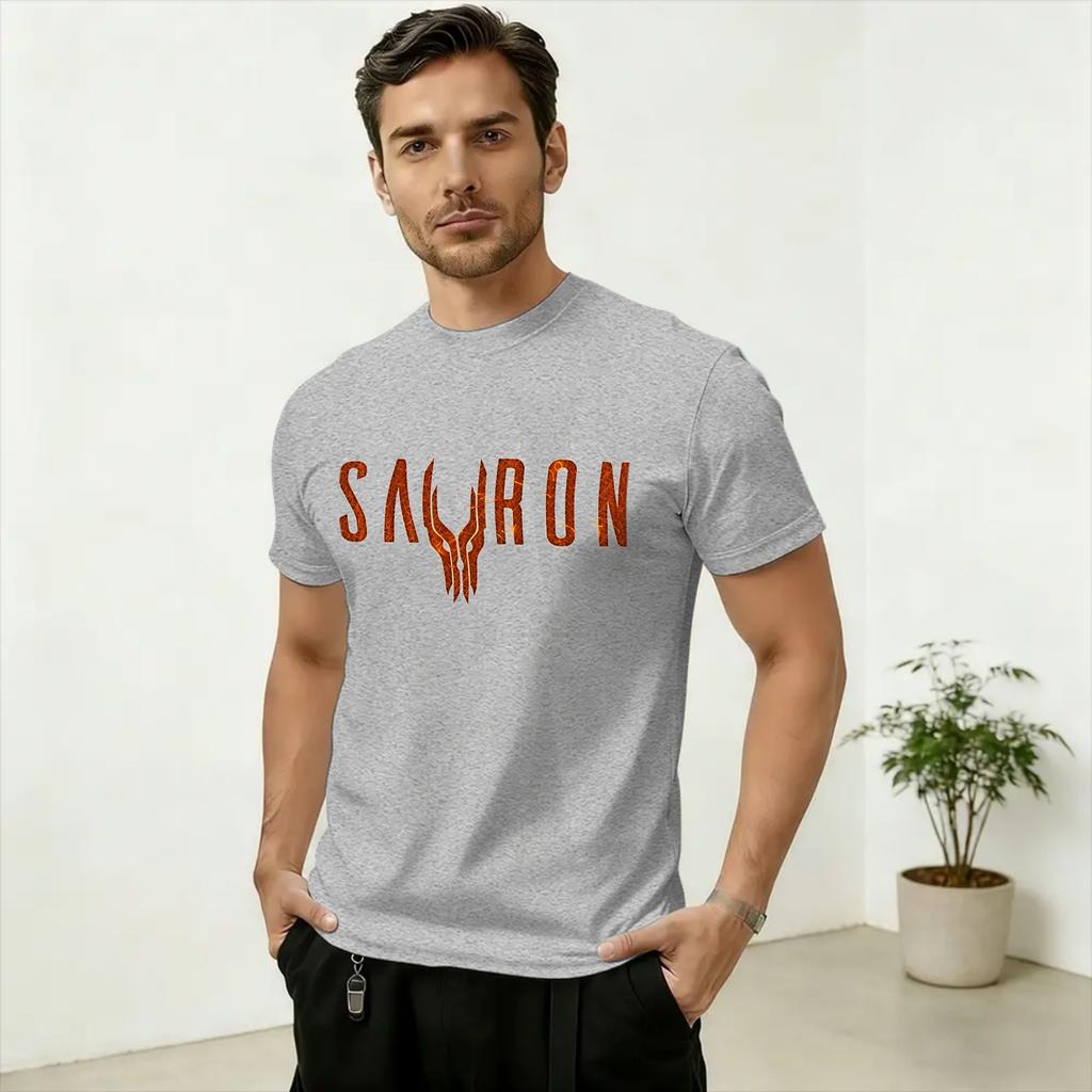 SAURON Art TShirt Unisex Funny Cotton Tees Crew Neck Short Sleeve T Shirt 4XL 5XL Clothing