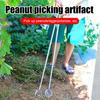 Stainless Steel Nut Gatherer Peanut Picker 107cm/42.13inch Flexible Egg Grabber Multifunctional Farm Garden Tool for Potato Picking Shell Collecting