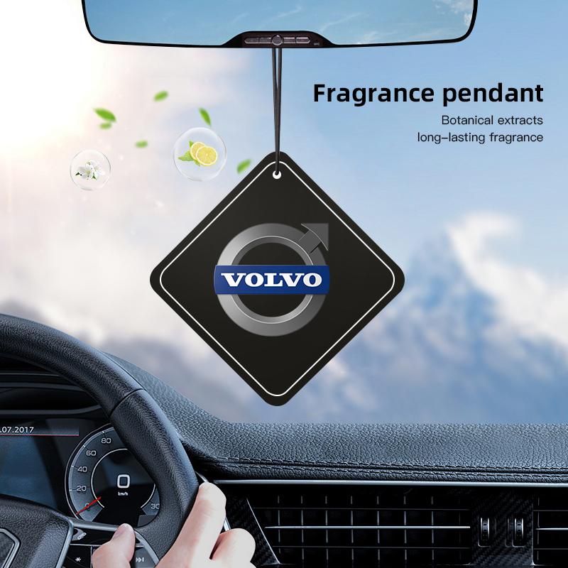 Car Fragrance Tablets Air Freshener Perfume Decoration Pendant For Volvo V60 V40 XC90 S60 C30 V50 V70 S90 Car Flavoring keychain