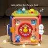 Multifunctional Music & Puzzle Hexahedron for Children's Early Education