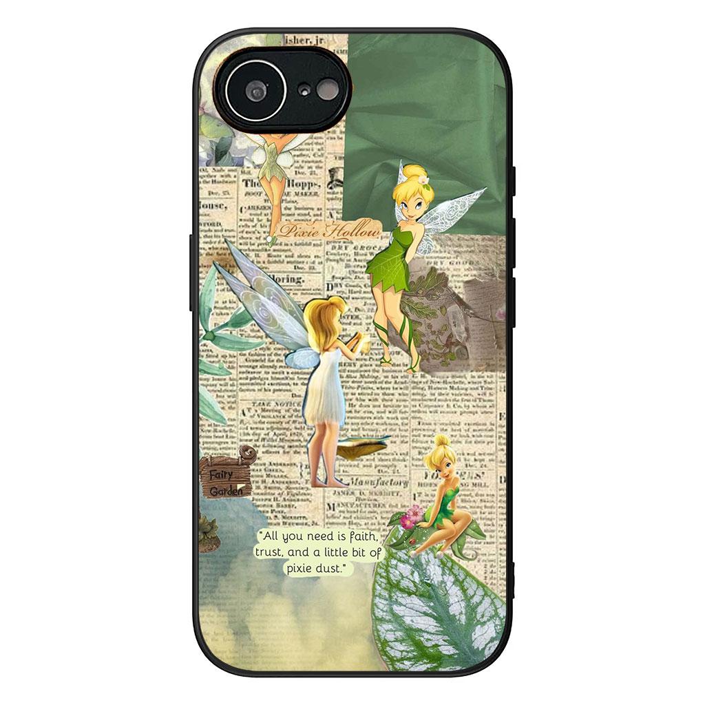 Чехол для телефона Tinker Bell Tinkerbell для Apple iPhone 16 15 14 11 Pro Max 7 8 Plus SE2 SE3 SE 2022 2020