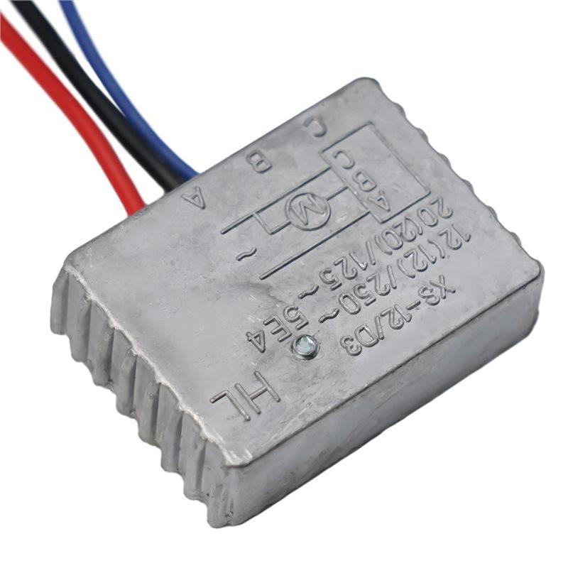 ABBY-Soft Start Switch Current Limiter Module Plastic Metal Design 250V To 16A For Angle Grinder Power Tool Accessories