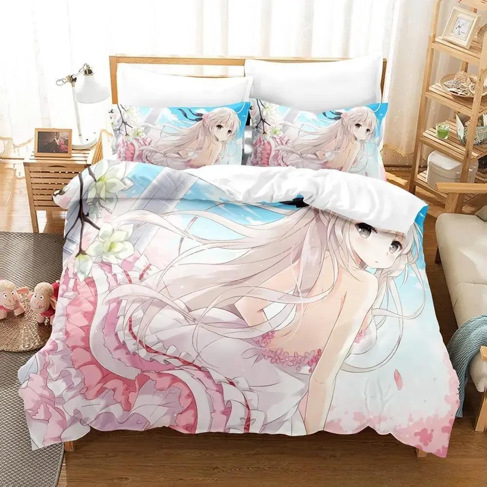 Sexy Yosuga No Sora Bedding Set King Queen Twin Size Duvet Cover Comforter Pillowcase for Boys Girls Adults
