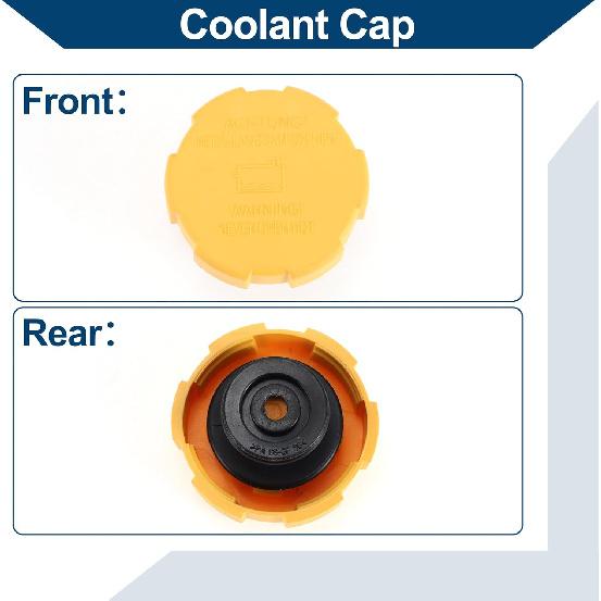 No.60698806 Coolant Cap for Opel for Astra 2005-2010 for Saab 9-3 2003-2015 Coolant Reservoir Cap 1 Pcs