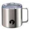 HD Mug, Double Stainless Steel, Vacuum Insulated, Keeps Drinks Hot or Cold, with Lid, 450ml, Silver, UE-3494