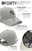 NEW ERA Cap 9FORTY Cloth Strap 15352353 NER37C4864 New York Yankees Misty Morning Gray MLB Women's Men's