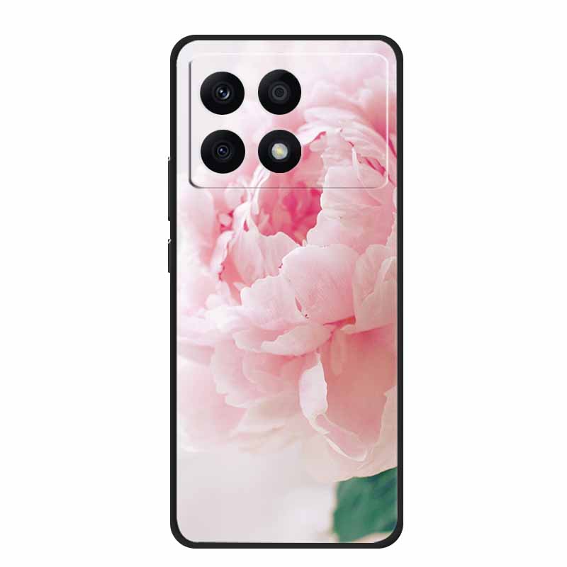 Для Xiaomi Poco X6 Pro 5G Чехол Роскошный ТПУ Силиконовая Задняя Крышка Чехлы для Телефона для Xiaomi Poco X6 Мультяшный Защитный 2311DRK48I Funda