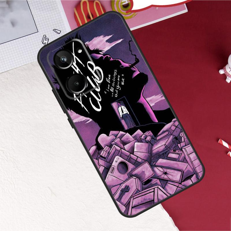 Постер к фильму «Бойцовский клуб» для Realme 15 Pro GT7 GT6 10 11 12 13 14 Pro Plus C55 C71 C75 C67 C63 C61 C53 C35 C65 Чехол