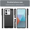 Xiaomi Redmi Note 13 Pro Carbon Fiber Protective Case - Black