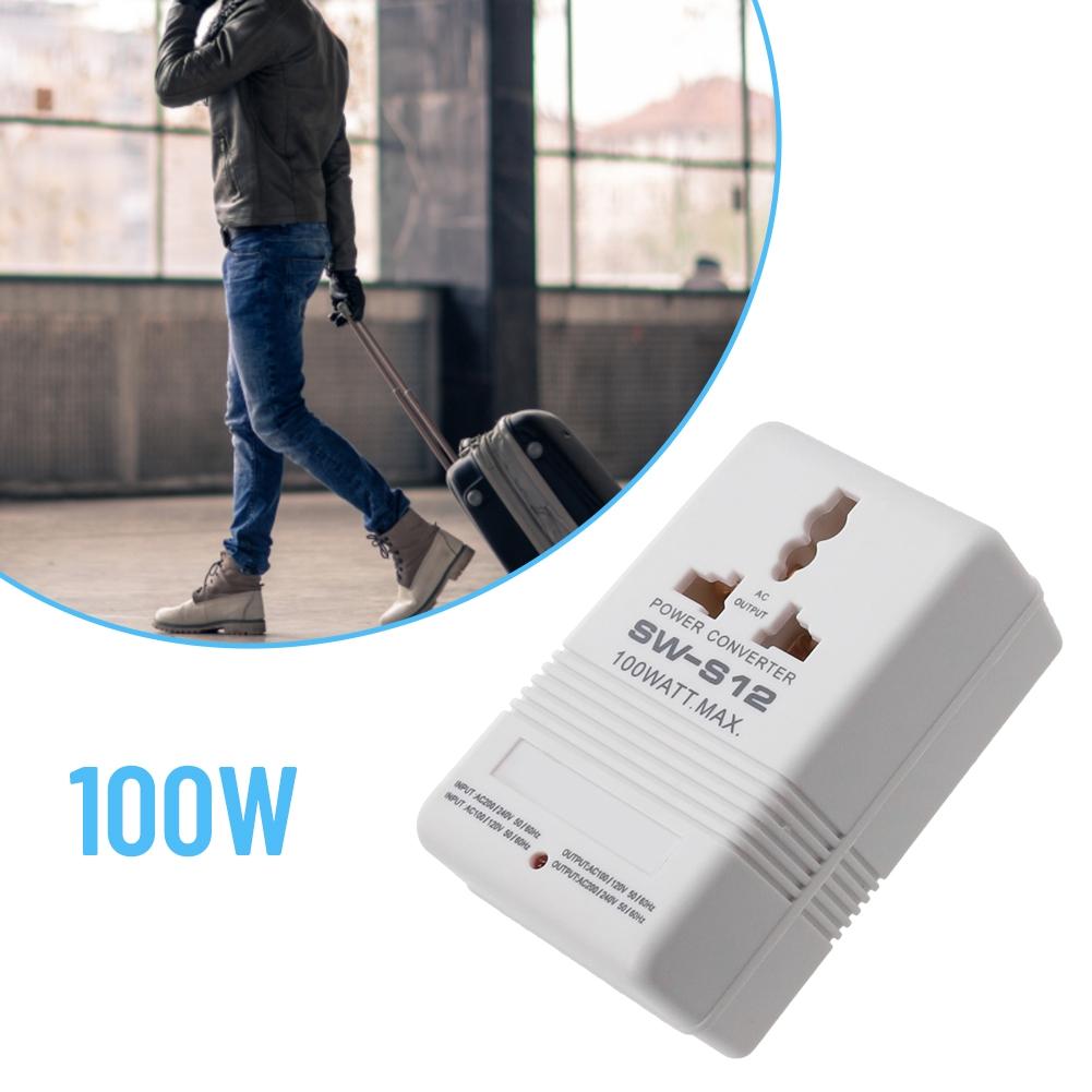 Преобразователь мощности 100 Вт 120 В в 220 В 240 В AC117V-AC230V