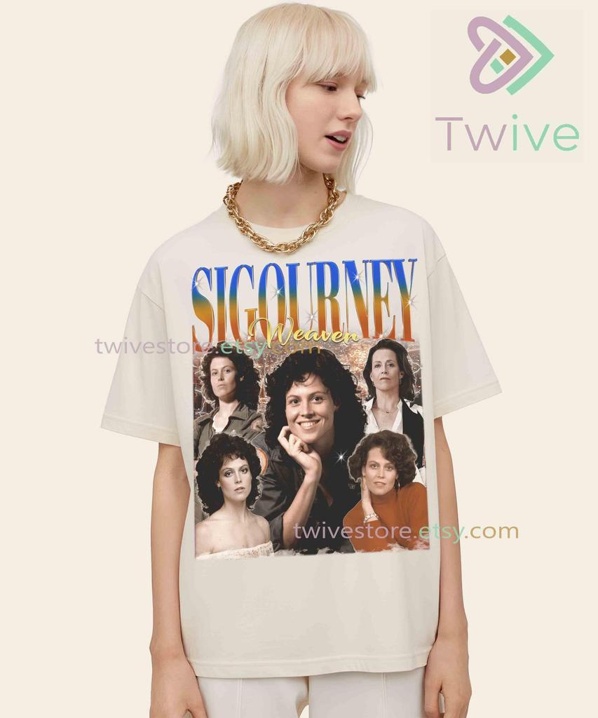 Vintage Sigourney Weaver Vintage Unisex Shirt, Sigourney Weaver TShirt Gift For Him and Her, Sigourney Weaver