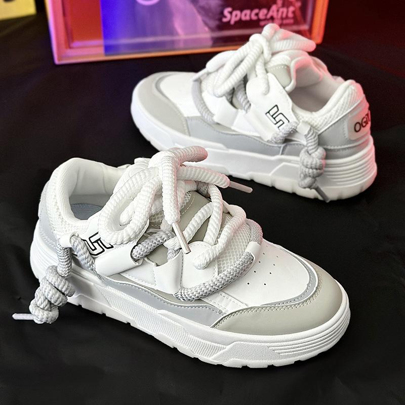 Korean Version Flat Bottom Casual Board Shoes Men 202new Fashion Simple All-match Shallow Mouth Solid Color Men Shoes Autumntime