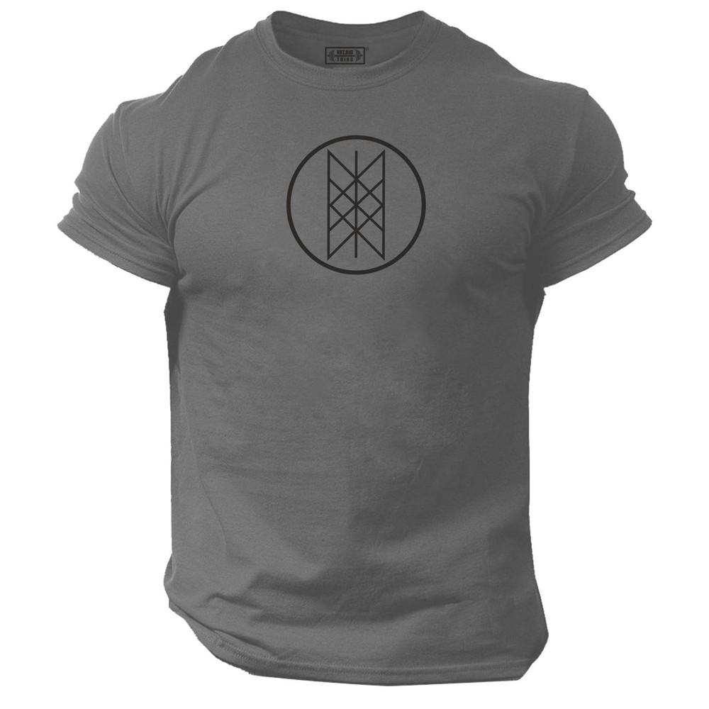 Web Of Wyrd T Shirt Gym Clothing Bodybuilding Workout Mma Vikings Thor Odin Top