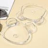 Creative Bear Shaped Spice Plates Seashell Shape Dumplings Bowl Serving Tray Dipping Sauce Salad Fruit Plate Kitchen Tableware