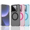 Минималистичный Дизайн Конфетный Цвет Матовый Прозрачный Чехол Для Xiaomi 15T Pro 14T Pro 17 Pro Max Магнитная Беспроводная Зарядка Противоударный Чехол