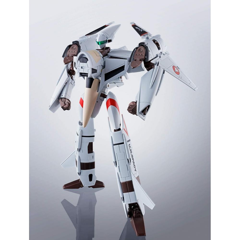 HI-METAL R Суперпространственная крепость Макросс VF-4 Молния III Приблизительно. 150 мм ABS и ПВХ литая подвижная окрашенная фигурка