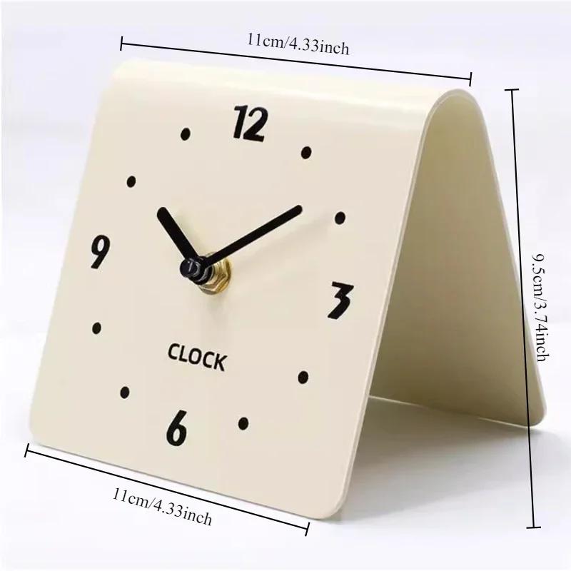Настольные часы в кремовом стиле для гостиной, домашние часы, современные креативные часы, бесшумный аксессуар