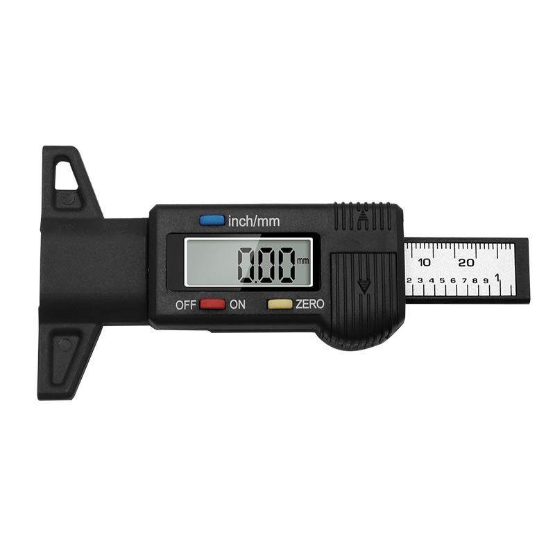 Цифровой измеритель глубины протектора шин - электронный штангенциркуль для определения износа автомобильных шин