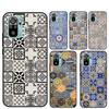 Эстетичный чехол-мозаика в стиле бохо для Xiaomi Redmi Note 14 13 Pro 12 11 9 10 9S 10S 11S 12S Redmi 14C 10C 12C 13C