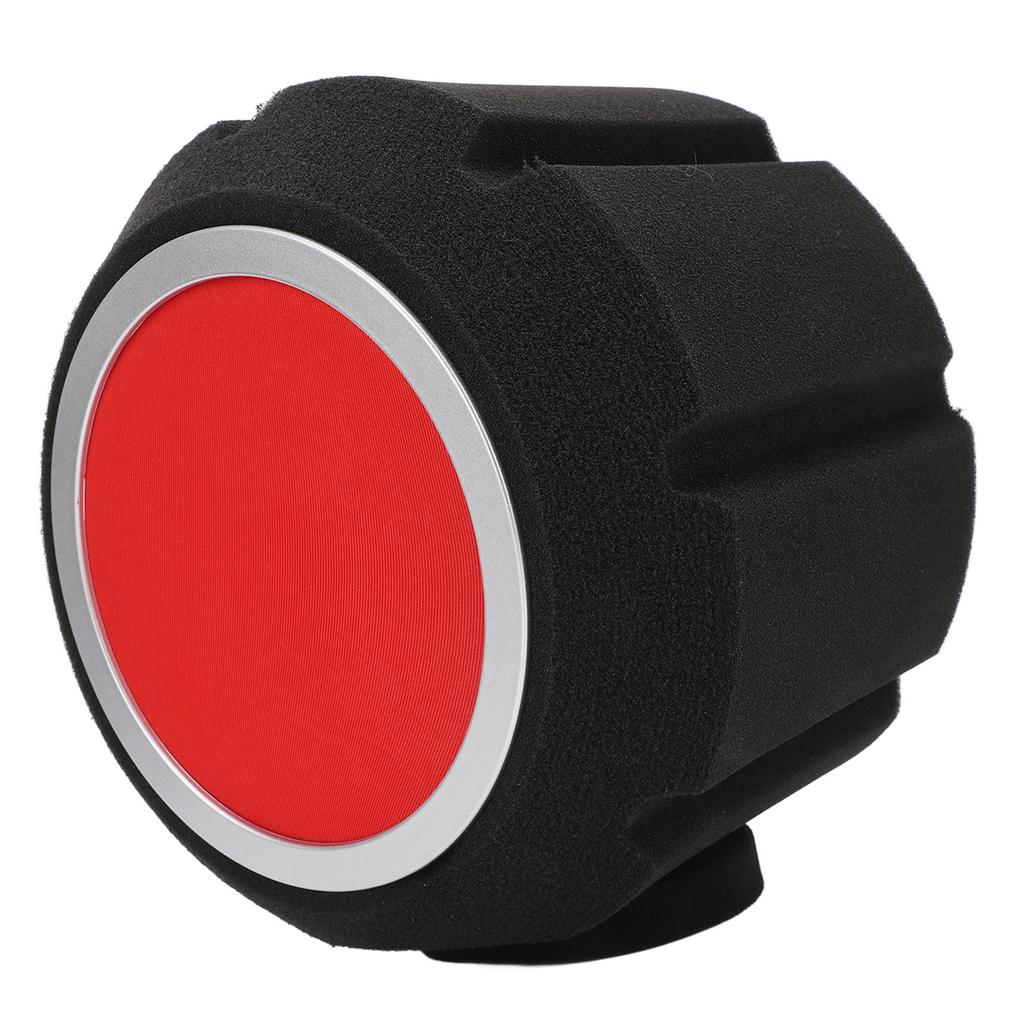 Microphone Acoustic Filter Sound Absorbing Foam 5 Sided Sealed Mic Isolation Shield for 45‑60mm Studio Microphones