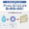 Deonature Mens Foot Finger Smooth Cream Men Direct Application Antiperspirant 1 piece (30g) Powder Sachet Fragrance-Free