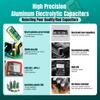 15/24/36 Values 225Pcs Aluminum Electrolytic Capacitor Kit High Frequency Low ESR Electrolytic Capacitor Assortment Kit