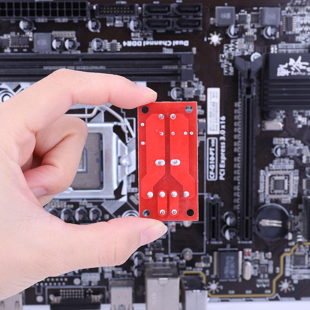 Rectifier AC To DC Transformer Rectifier Filter Power Supply Board with LED Indicator AC To DC Single Power Supply Board