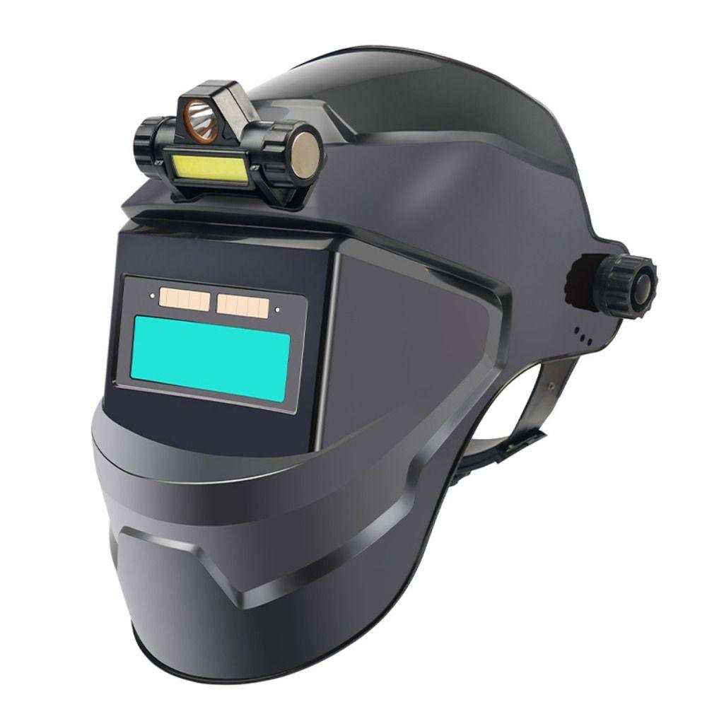 Large View Welding Mask True Color Arc Weld Helmet Fall-proof Solar Welding Helmet  Cut