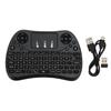 Mini Wireless Keyboard Rechargeable 2.4GHz Handheld Keyboard Remote Control with Touchpad for PS3