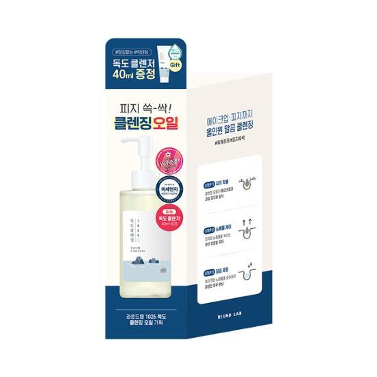 Round Lab 1025 Dokdo Cleansing Oil 200ml Special (+ 40ml Cleanser Provided)