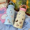 Leak-proof Insulated Water Bottle With Straw Thermal Cup Outdoor Activities