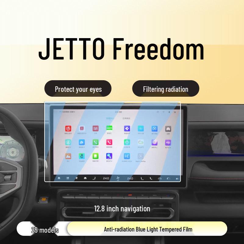 Jetour Traveller Center Console Display Protective Film