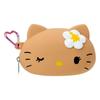 Силиконовый пенал Sanrio Hello Kitty ( бежевый ) Япония НОВЫЙ