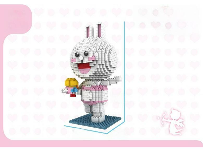 Wedding Bear Diamond Puzzle Blocks: Creative Educational Toy for Kids (8836-1-6)