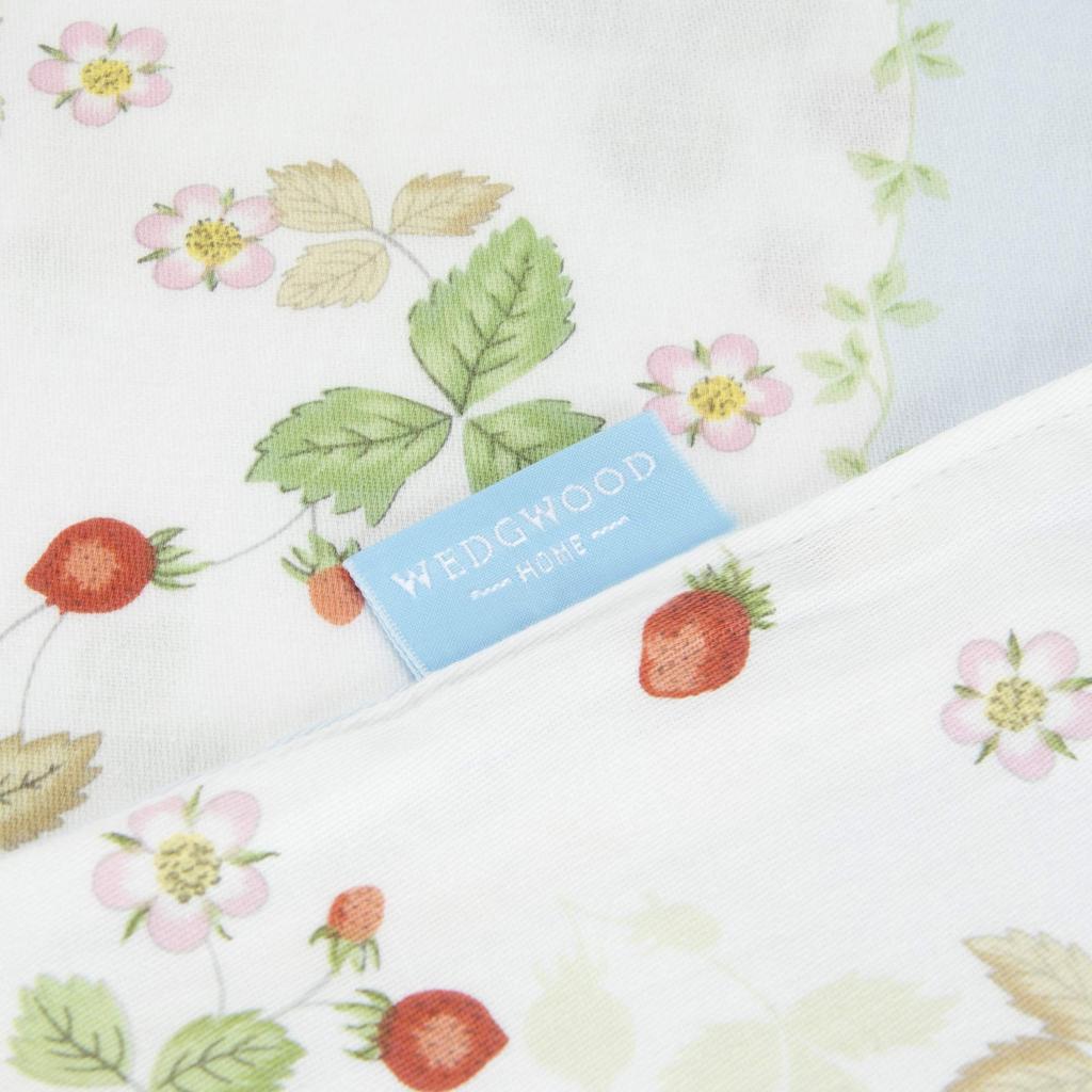 Nishikawa Pillowcase 70X50cm Wedgwood Wild Strawberry Cotton Made In Japan Blue PJ27355679B 100%