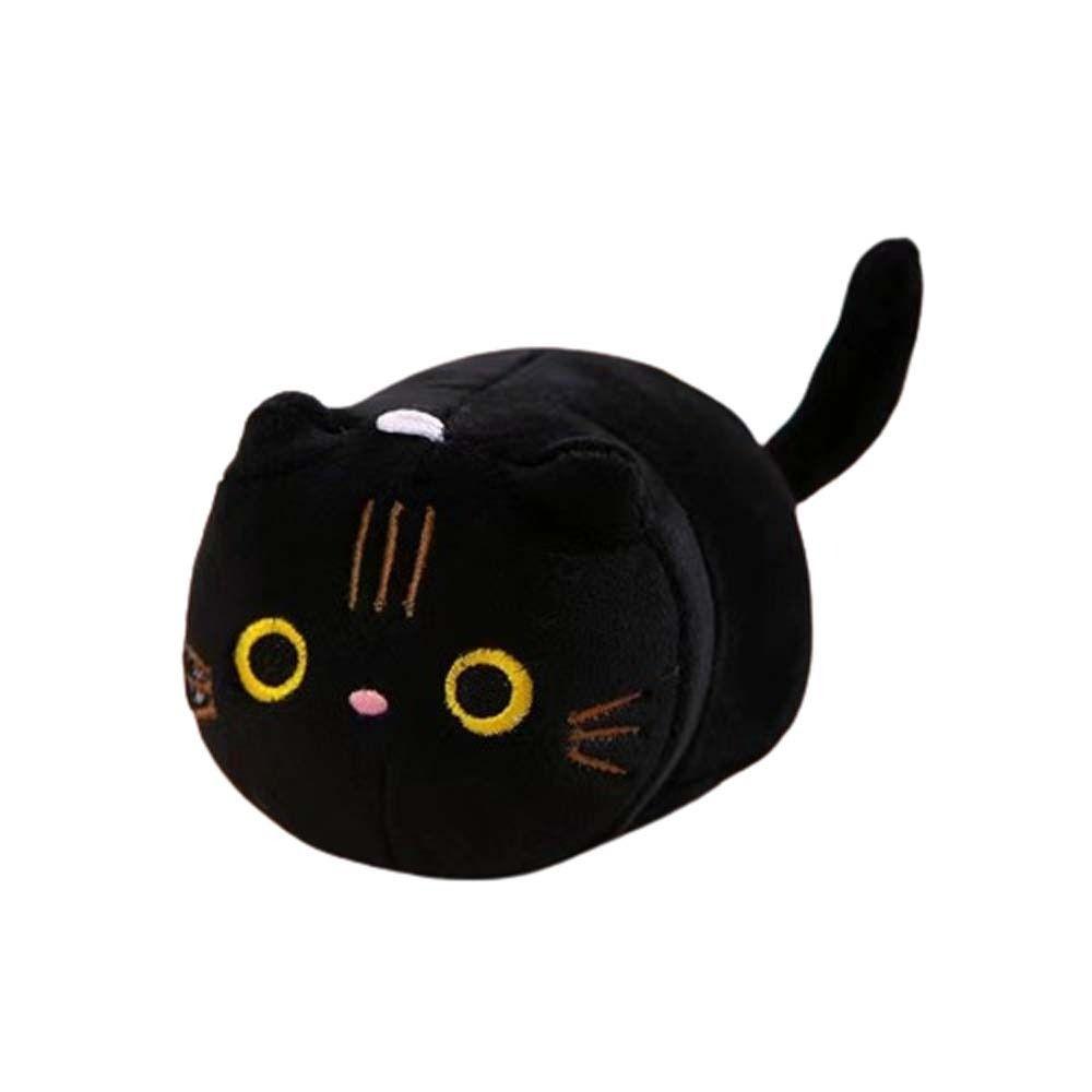 25/35cm Black Cat Plush keychain Plush Animal Stuffed Toys Cat Pillow Plush Toy Girl Toys