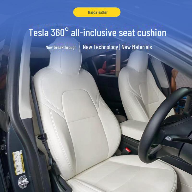 Чехлы для сидений Tesla Model 3/Y: Универсальный, всесезонный, полный комплект на пять мест