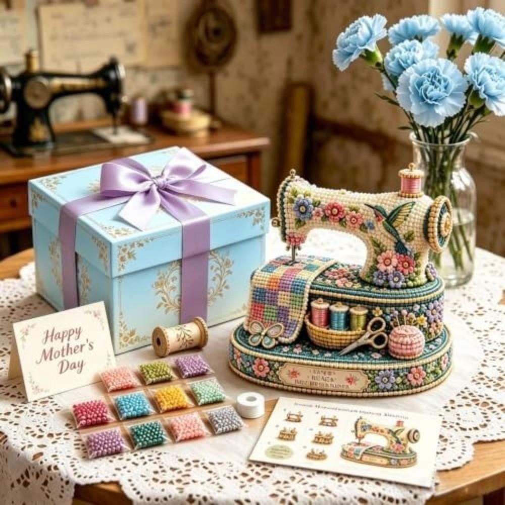 Premium Beads 3D Diamond Art Kit 3D Beaded Beaded Craft Kit New Beaded DIY Kit for Home Decor