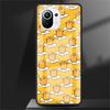 Стеклянный чехол для Xiaomi Poco X3 NFC 11 Lite 11T F3 M3 для Redmi Note 11 10 9 8 Pro 10S 9S 9A 9C, чехол для телефона Gudetama