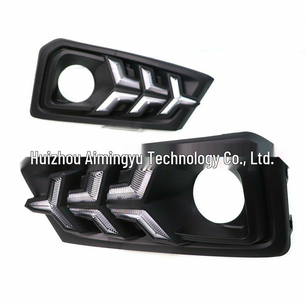 Fits Honda Amaze 18-19 Models: LED DRLs, Turn Signals, and Fog Lights.