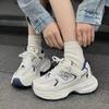 Popular Mesh Breathable Dad Shoes Women's Ins2024 New Summer Versatile Platform Student Leisure Sports Women's Shoes