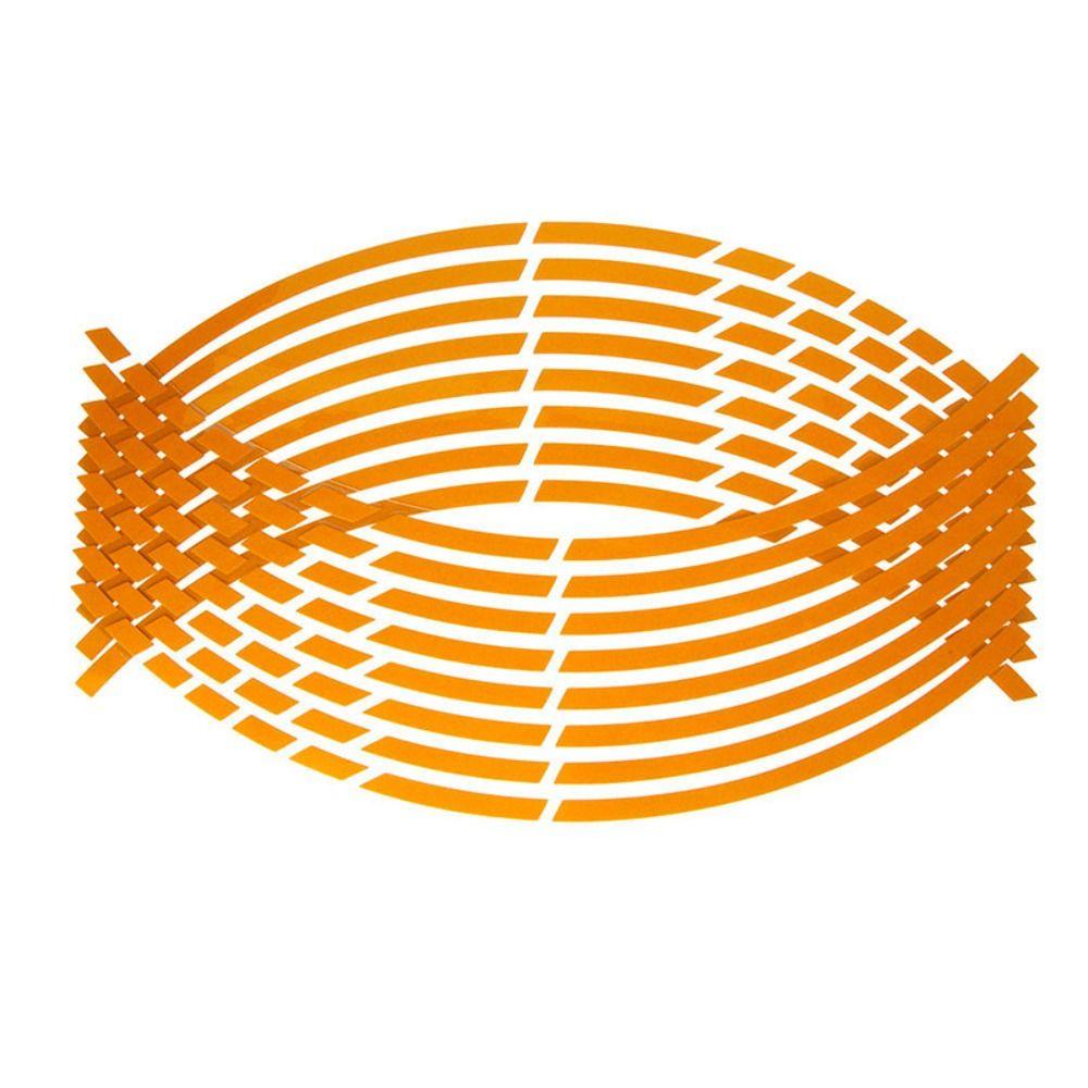 ПВХ 18" наклейки на колеса мотоцикла водонепроницаемая светоотражающая лента для обода мотоцикла аксессуары для мотоцикла