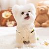 Одежда для собак Крутой красивый мундир тяговый четырехлапый свитер Маленькая собака Бигбер Тедди осень и зима одежда для домашних собак